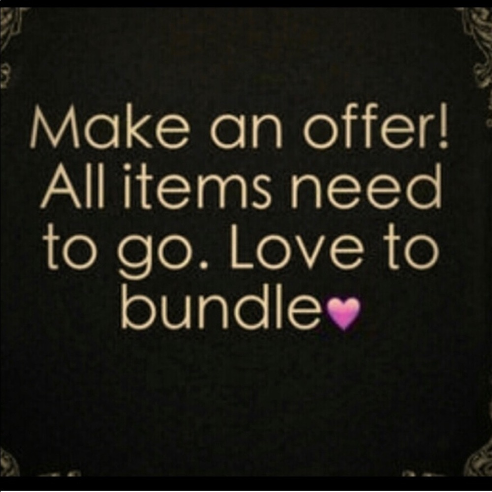 Make an offer! All reasonable offers accepted 💕